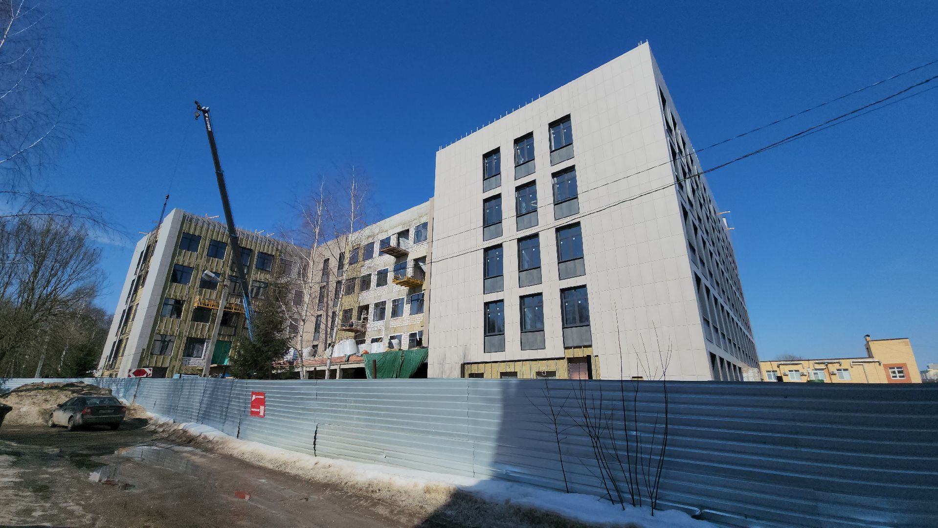 поликлиника, Строительство, лобня,