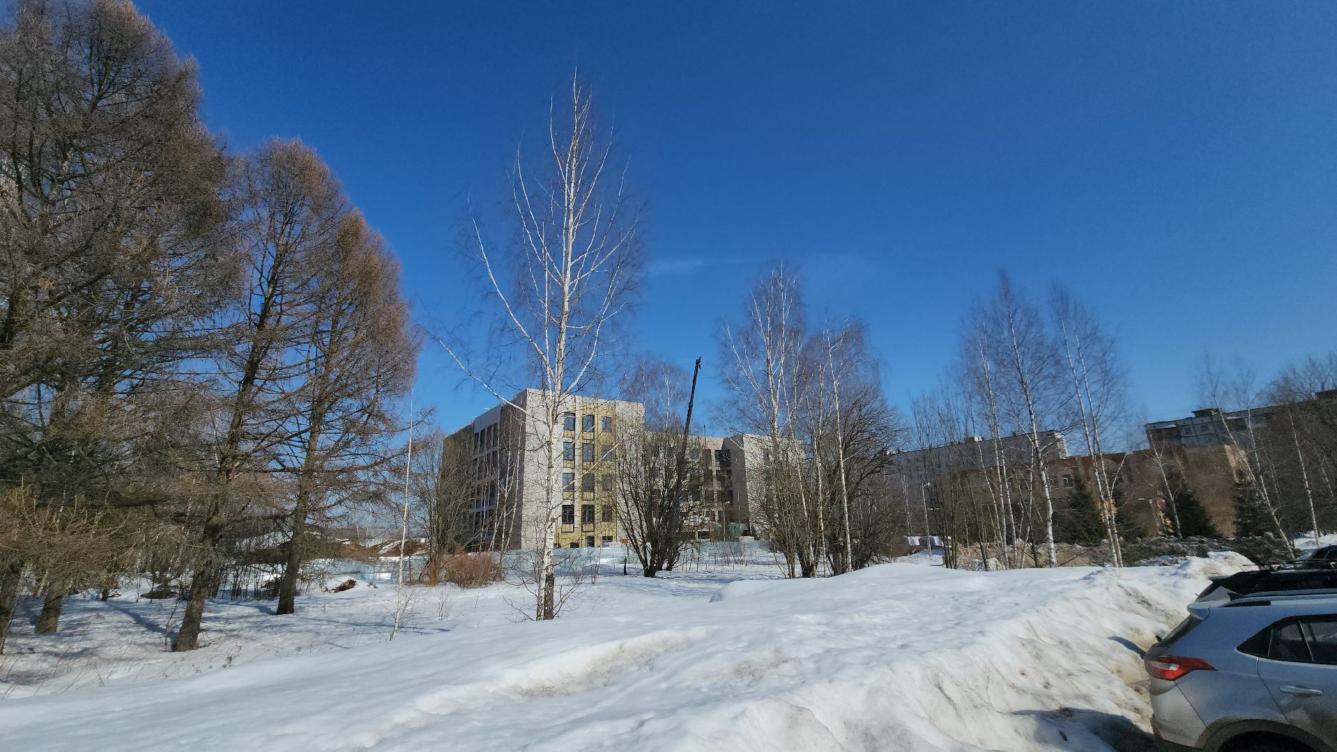 поликлиника, Строительство, лобня,