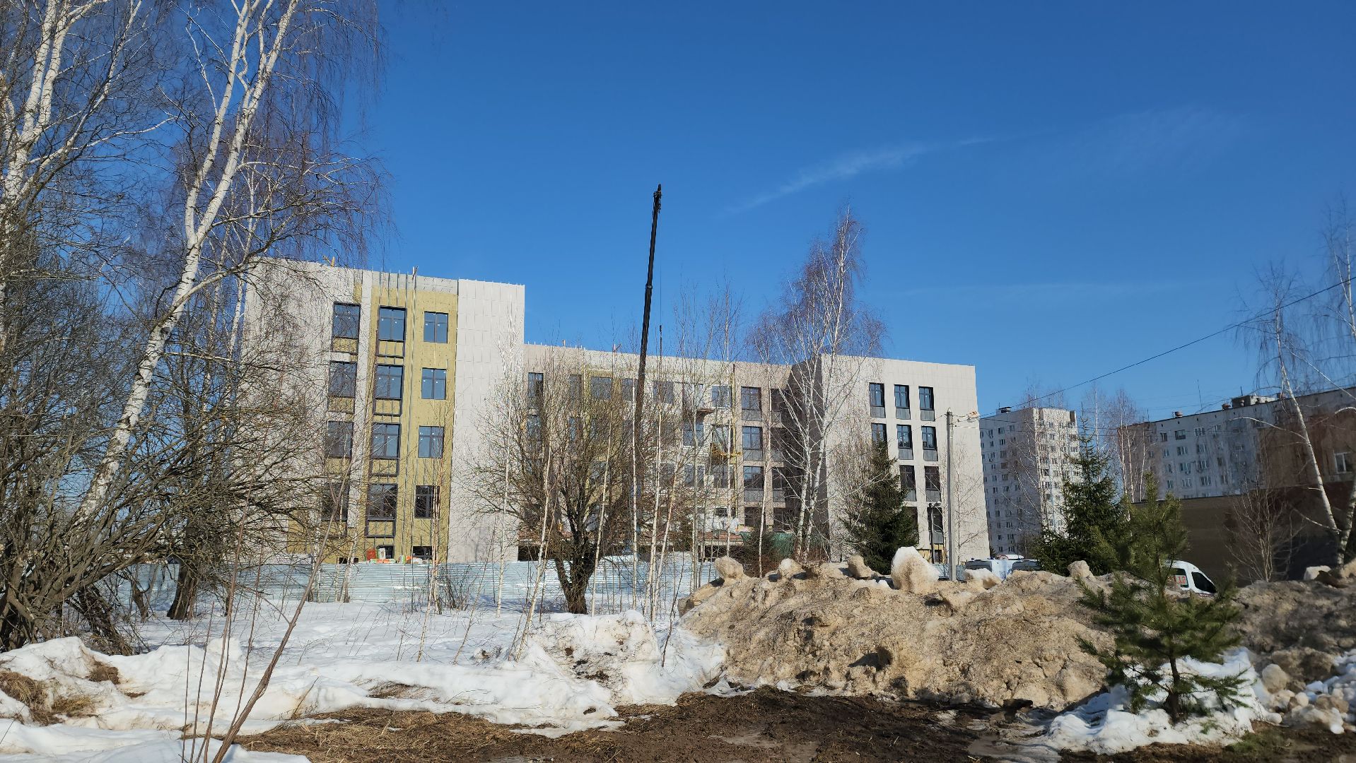 поликлиника, Строительство, лобня,