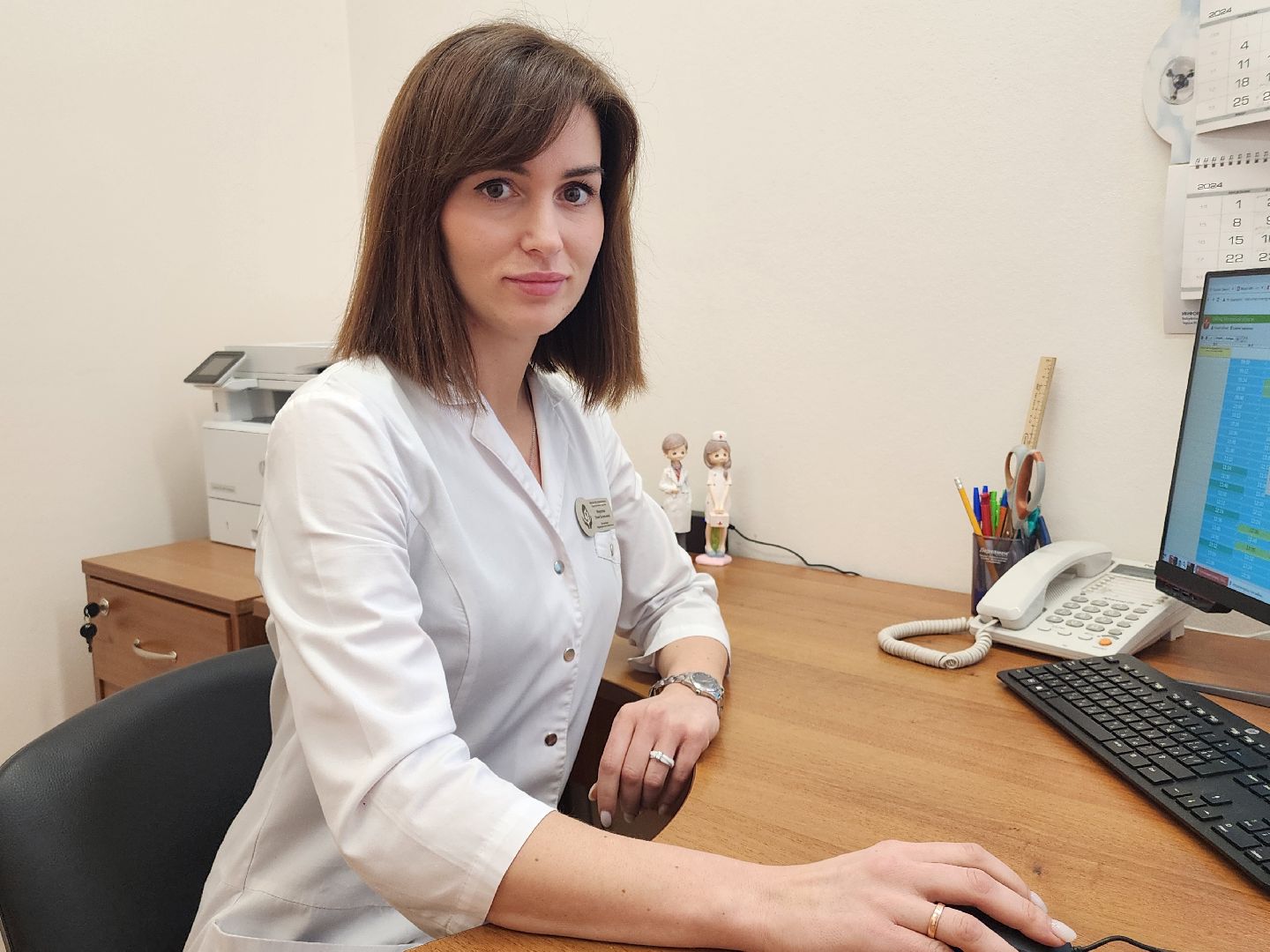 новый врач, детская поликлиника,