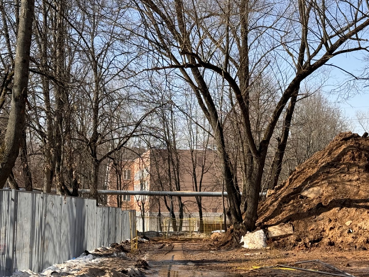 Одинцово, Строительство, Теплотрасса,