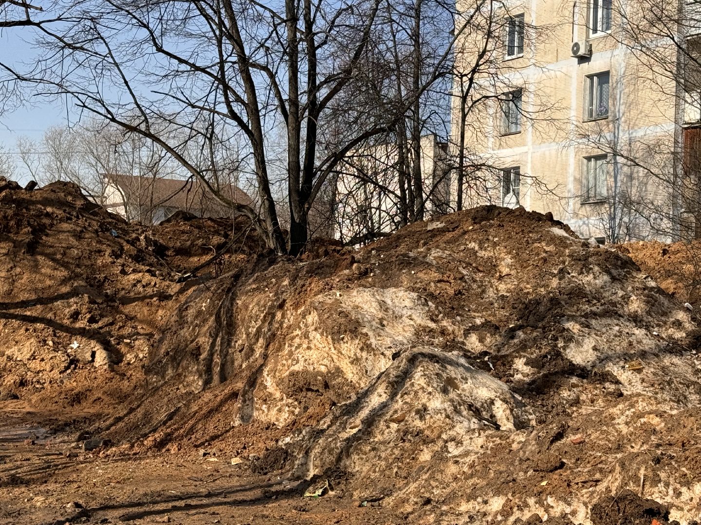 Одинцово, Строительство, Теплотрасса,