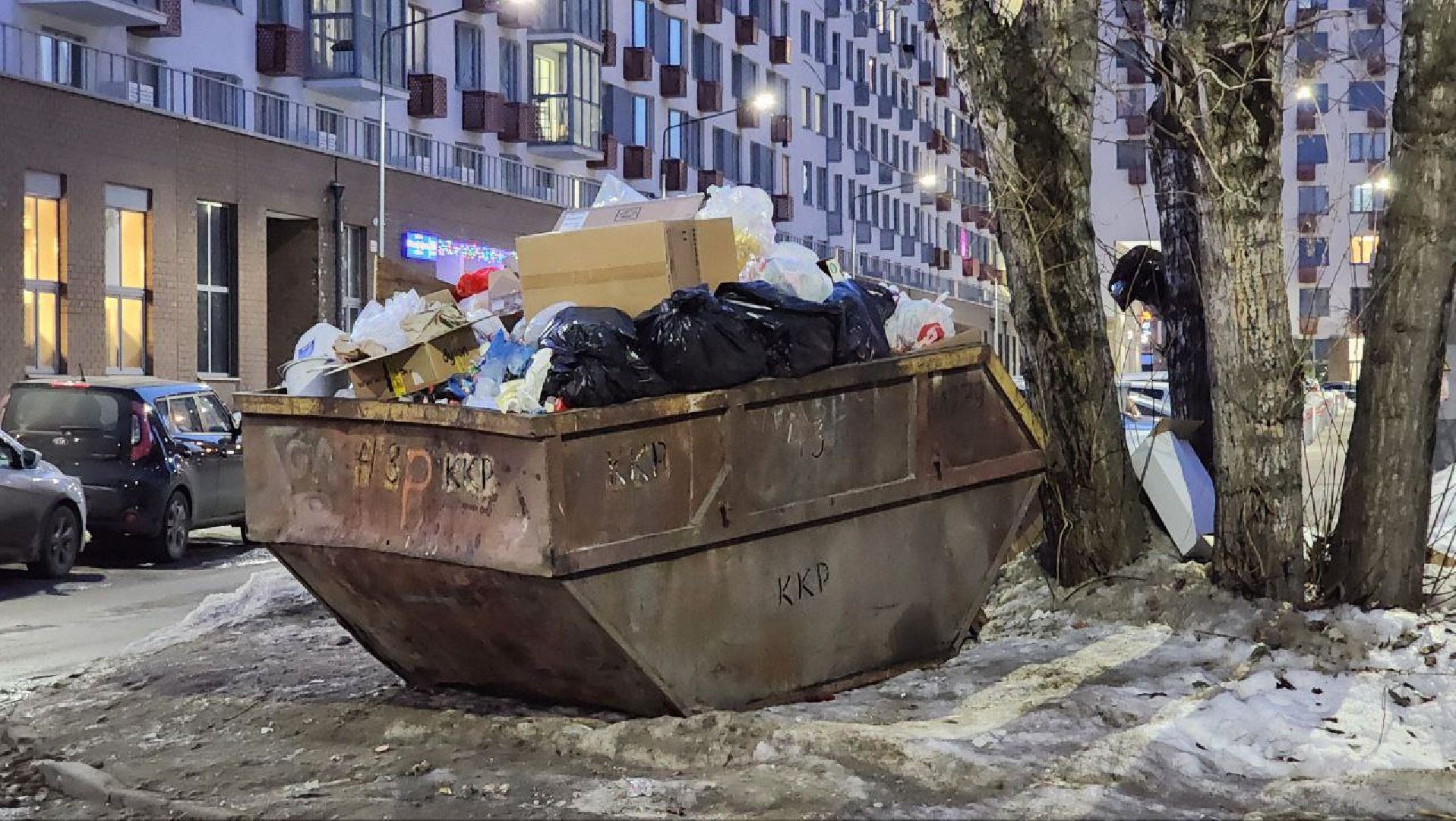 Люберцы, выездная администрация, контейнерная площадка,