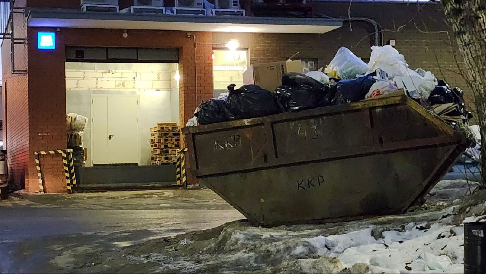 Люберцы, выездная администрация, контейнерная площадка,