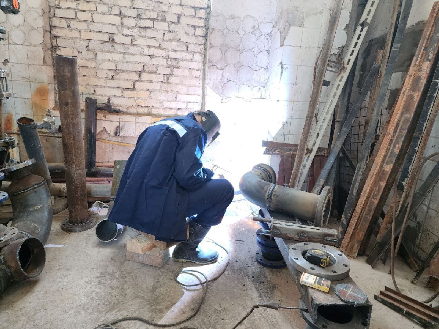 можайский городской округ, подмосковье, котельная, капитальный ремонт котельной, фплк, работы, жители, отопление, горячая вода, жкх,