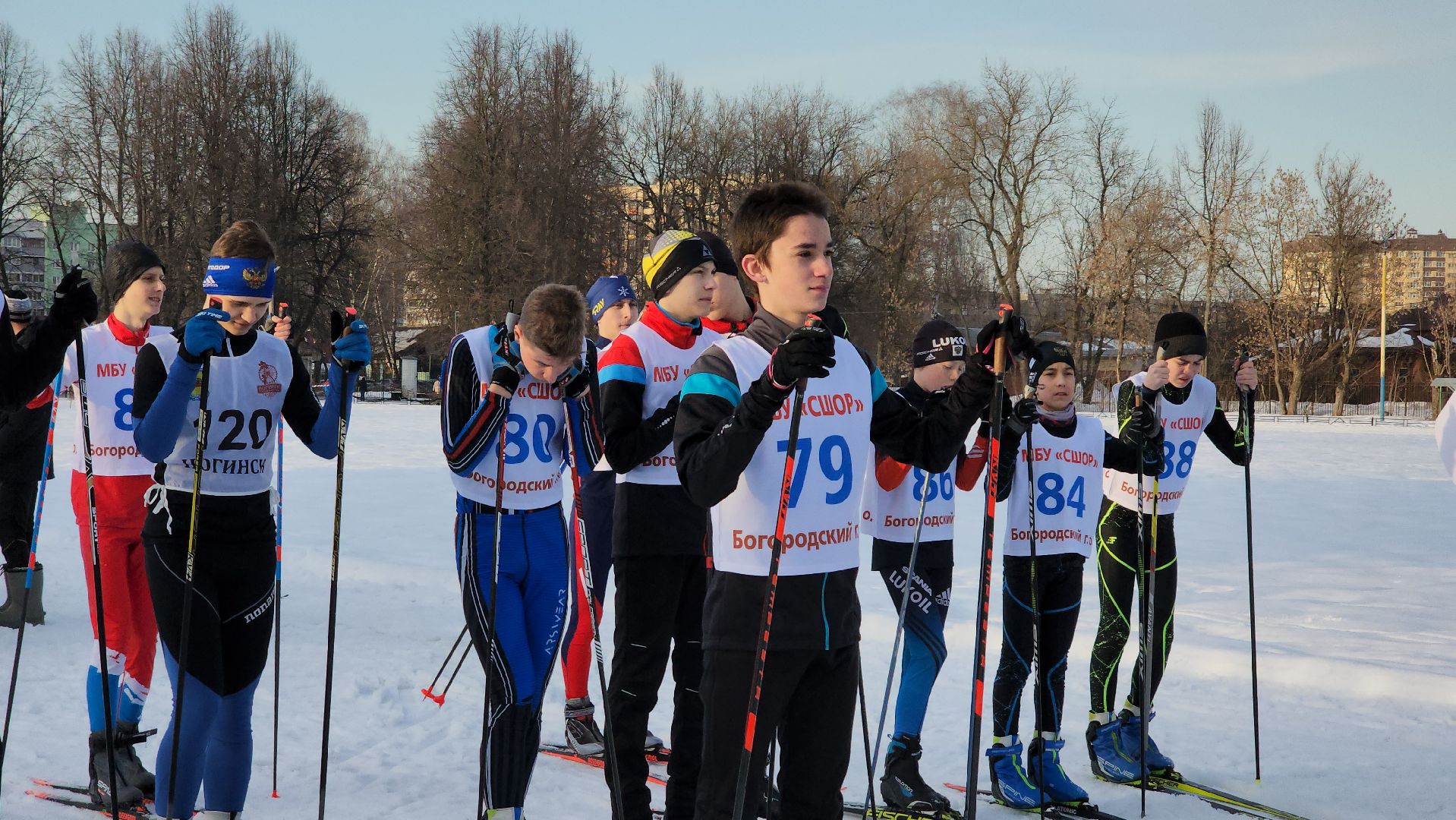 Первенство по лыжным гонкам, лыжные гонки, соревнования, Ногинск, Богородский городской округ,