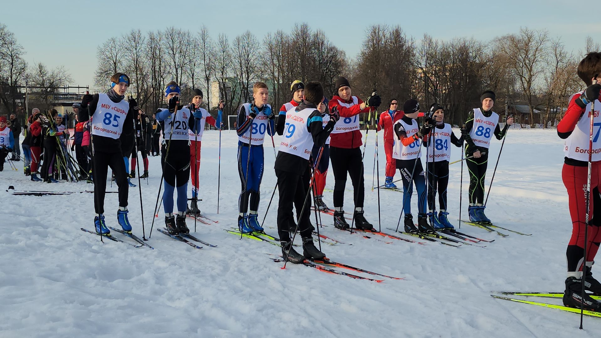 Первенство по лыжным гонкам, лыжные гонки, соревнования, Ногинск, Богородский городской округ,