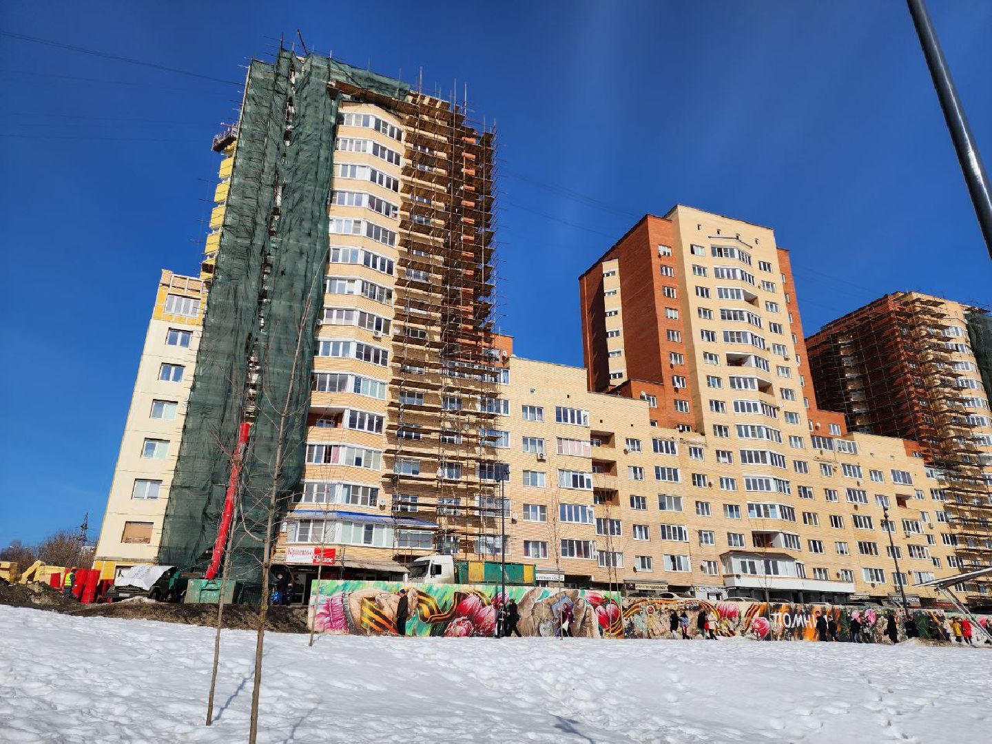 чехов, капитальный ремонт, мкд, обрушение стены, фасад,