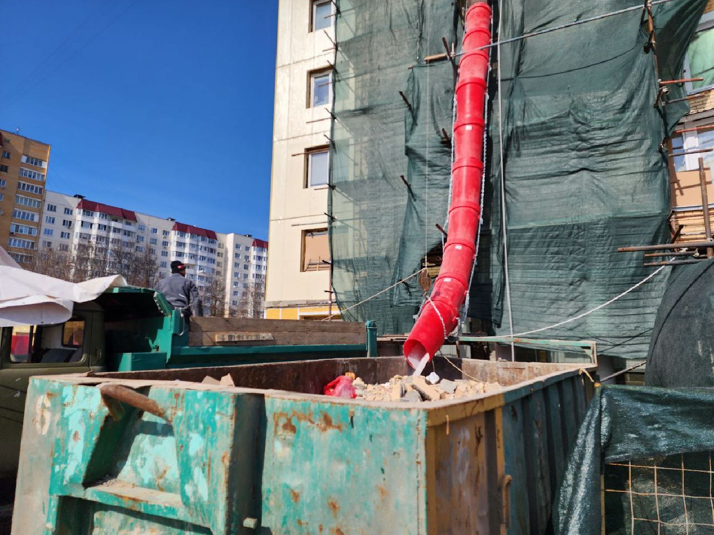 чехов, капитальный ремонт, мкд, обрушение стены, фасад,