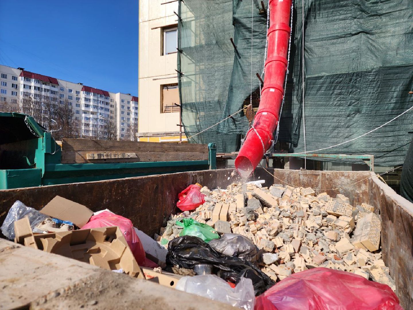 чехов, капитальный ремонт, мкд, обрушение стены, фасад,