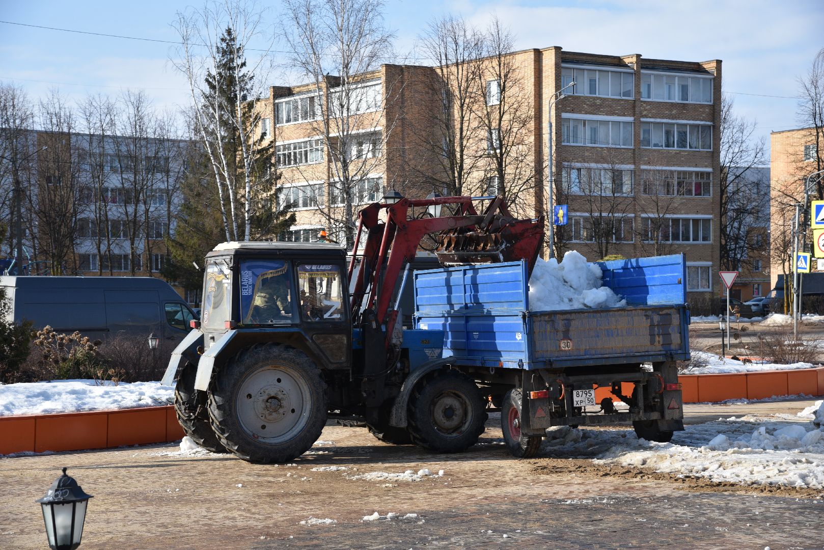 лотошино, вывоз снега, благоустройство,