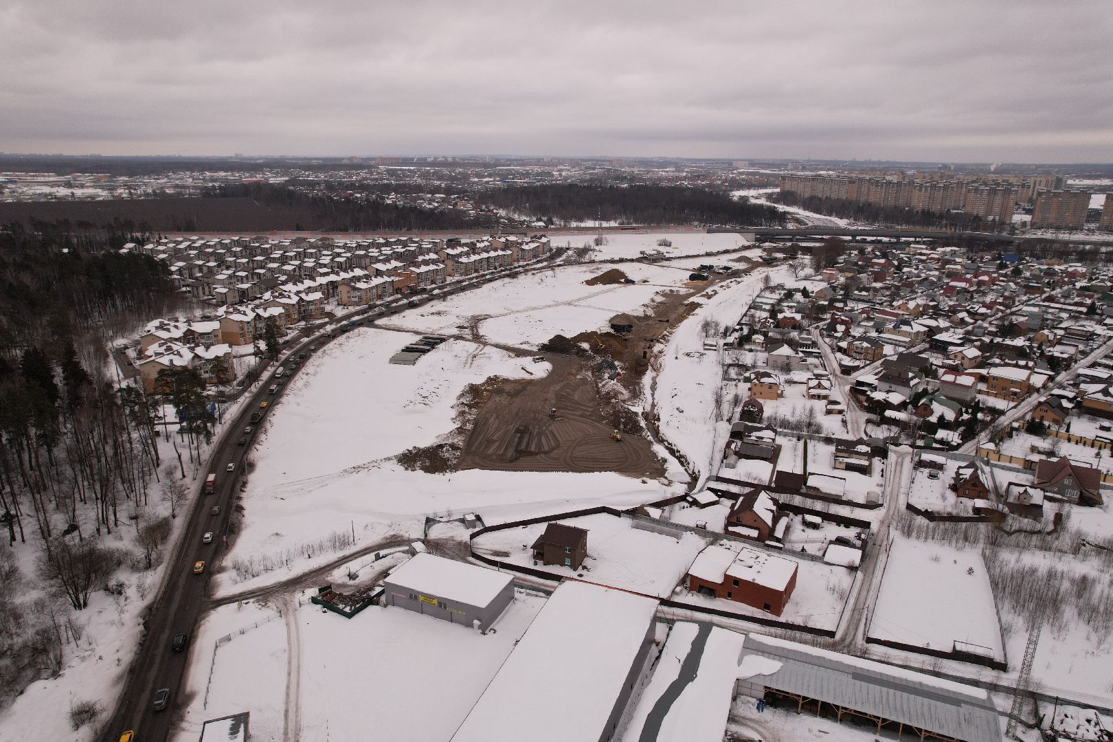 видео с коптера, ЮЛА, балашиха,