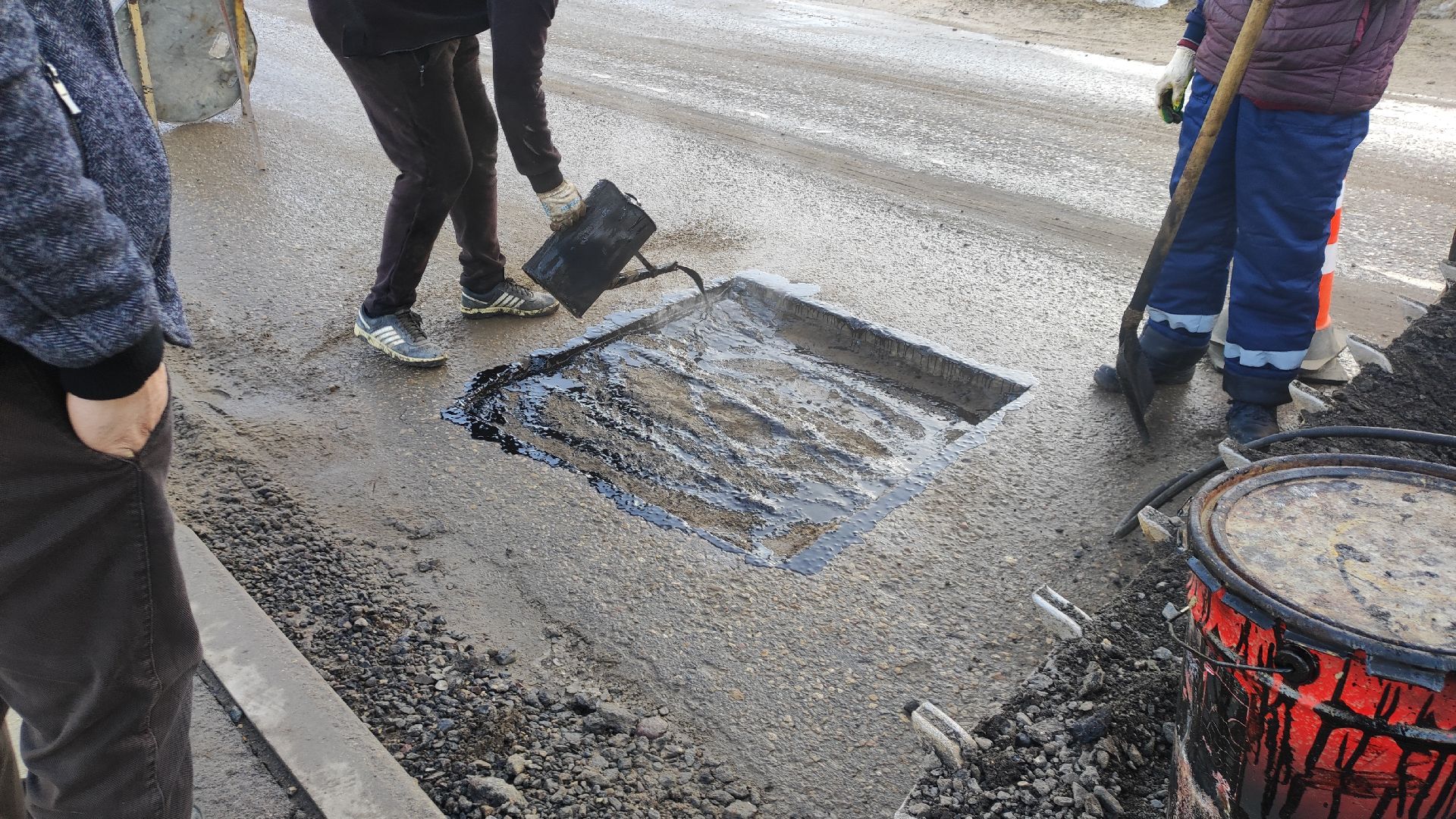 ямочный ремонт, волоколамск,