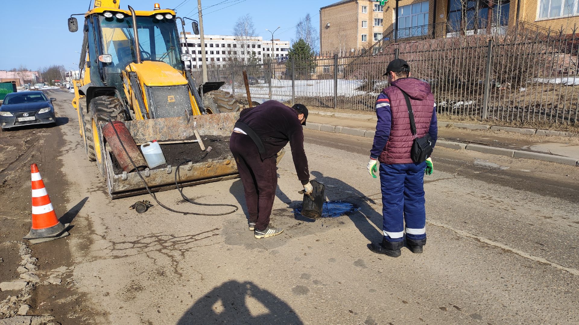 ямочный ремонт, волоколамск,