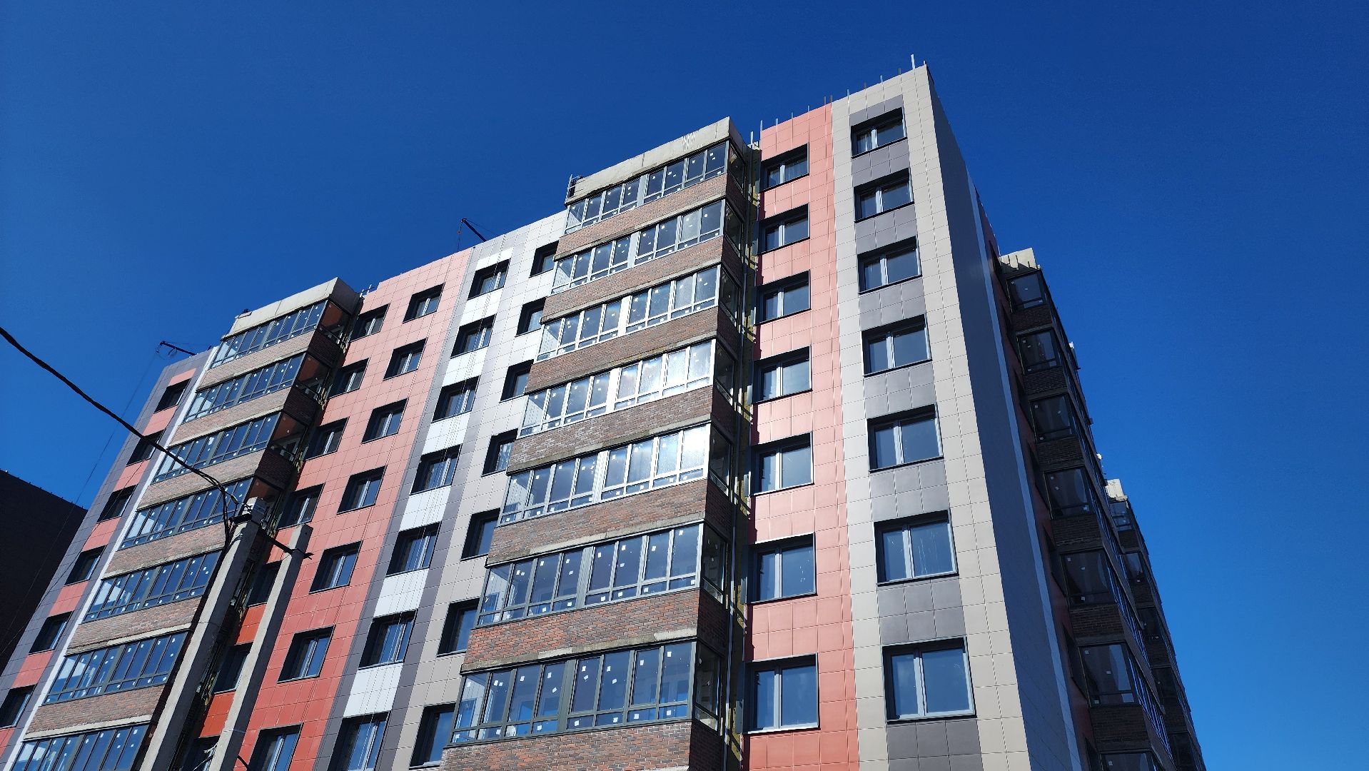 кашира, строительство, жк радужный, новостройка, вентилируемый фасад, керамогранит,