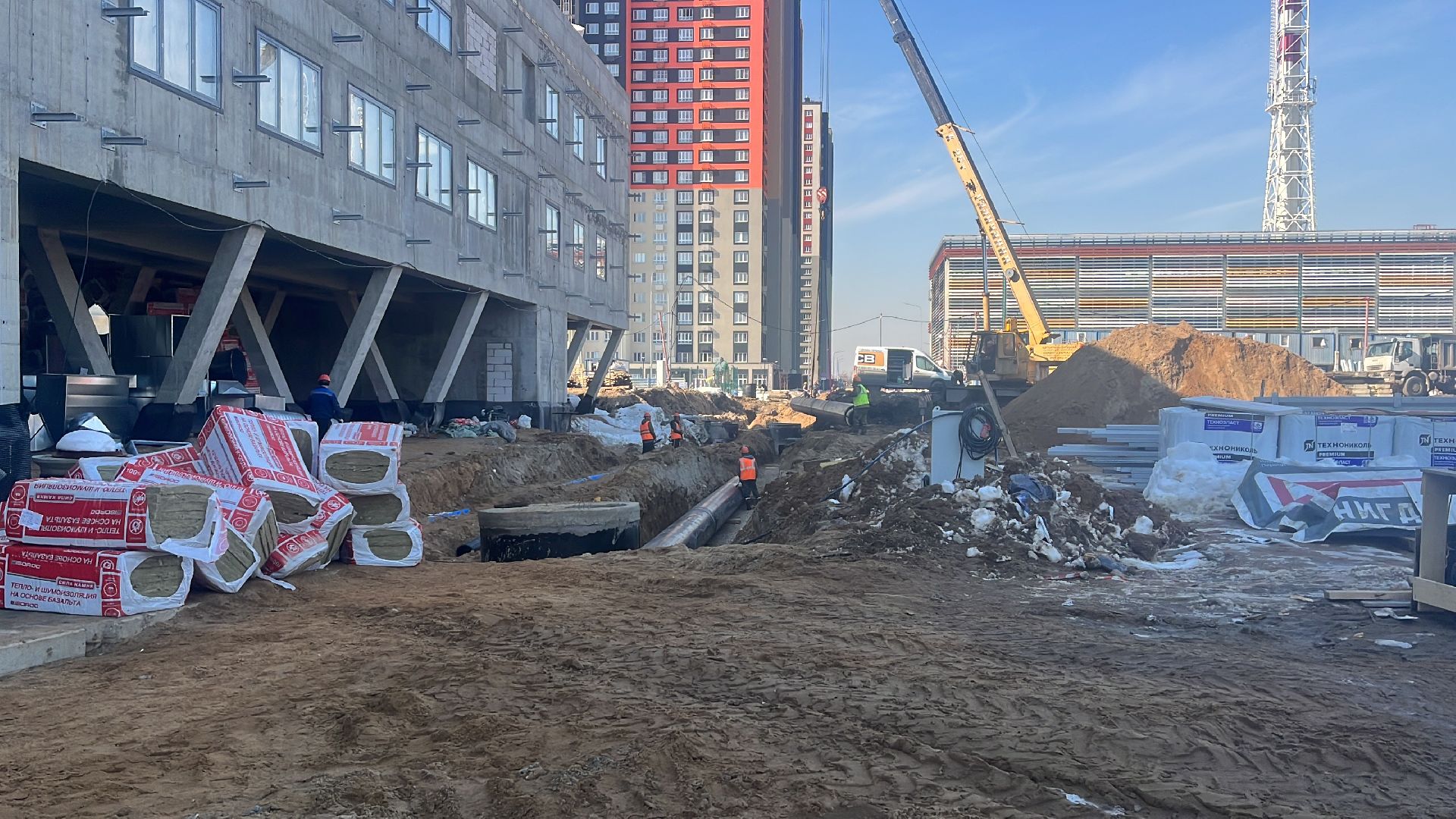 школа, новая школа, строительные работы, строительство школы,