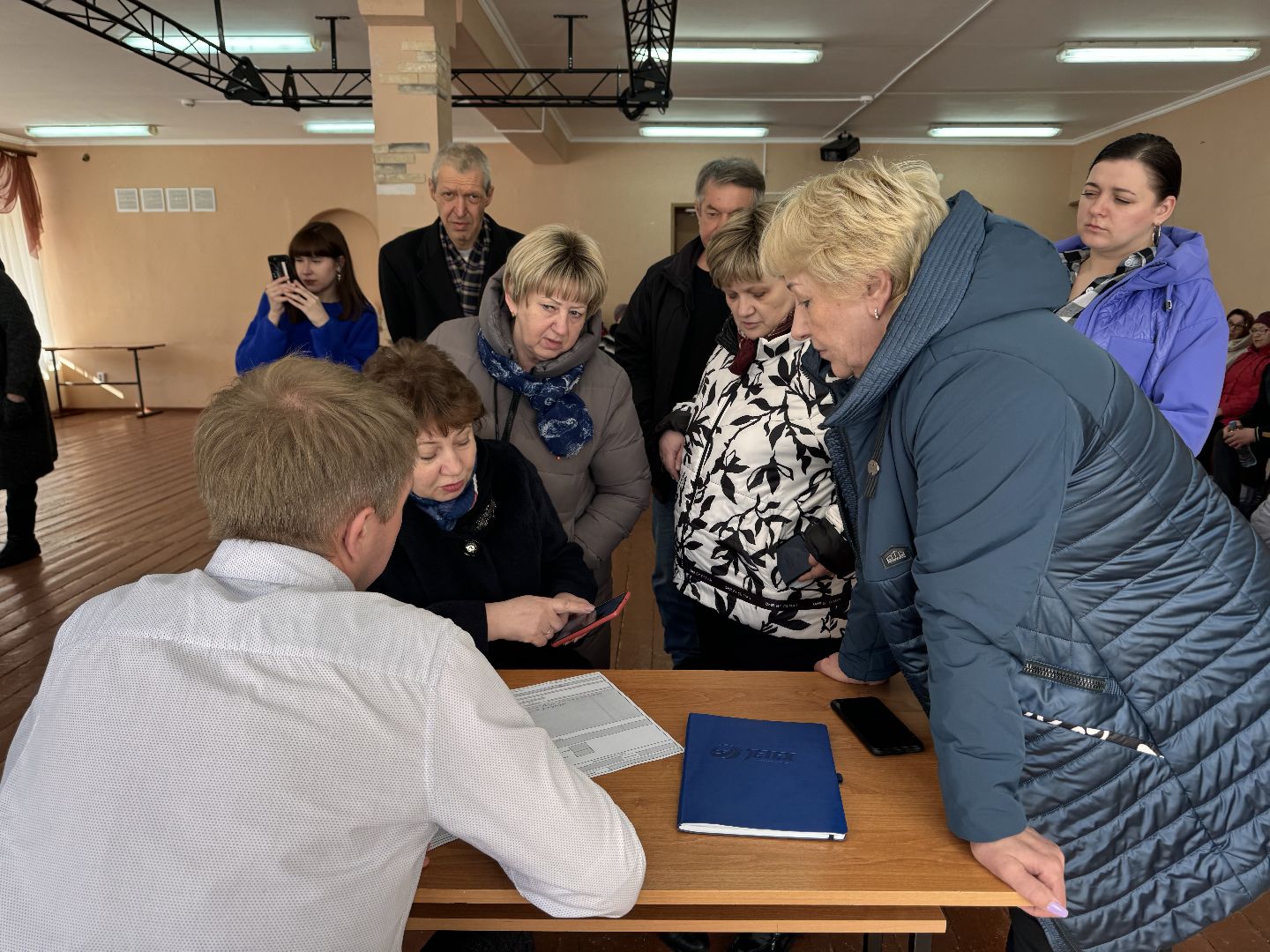 выездная администрация, встреча администрации с жителями, шаховская,