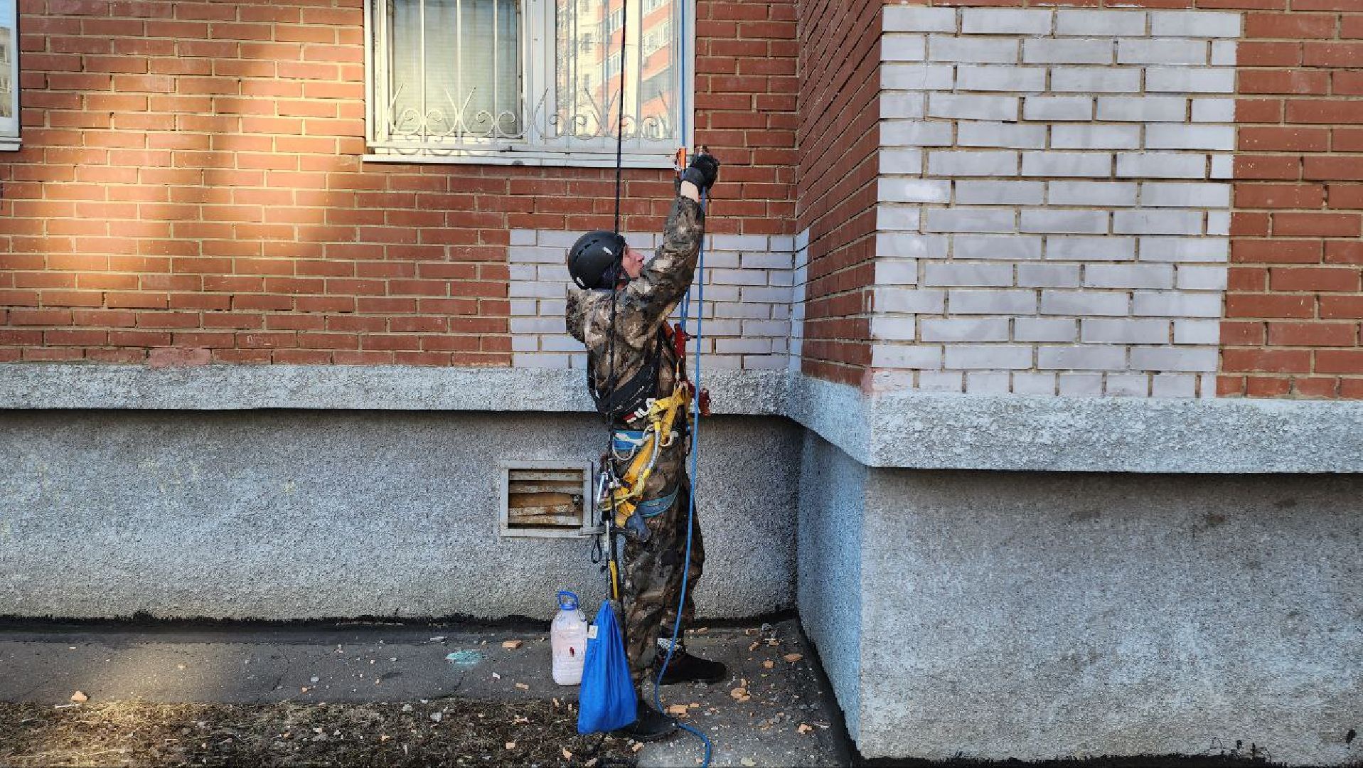 люберцы, ремонт, промышленные альпинисты, фасад,