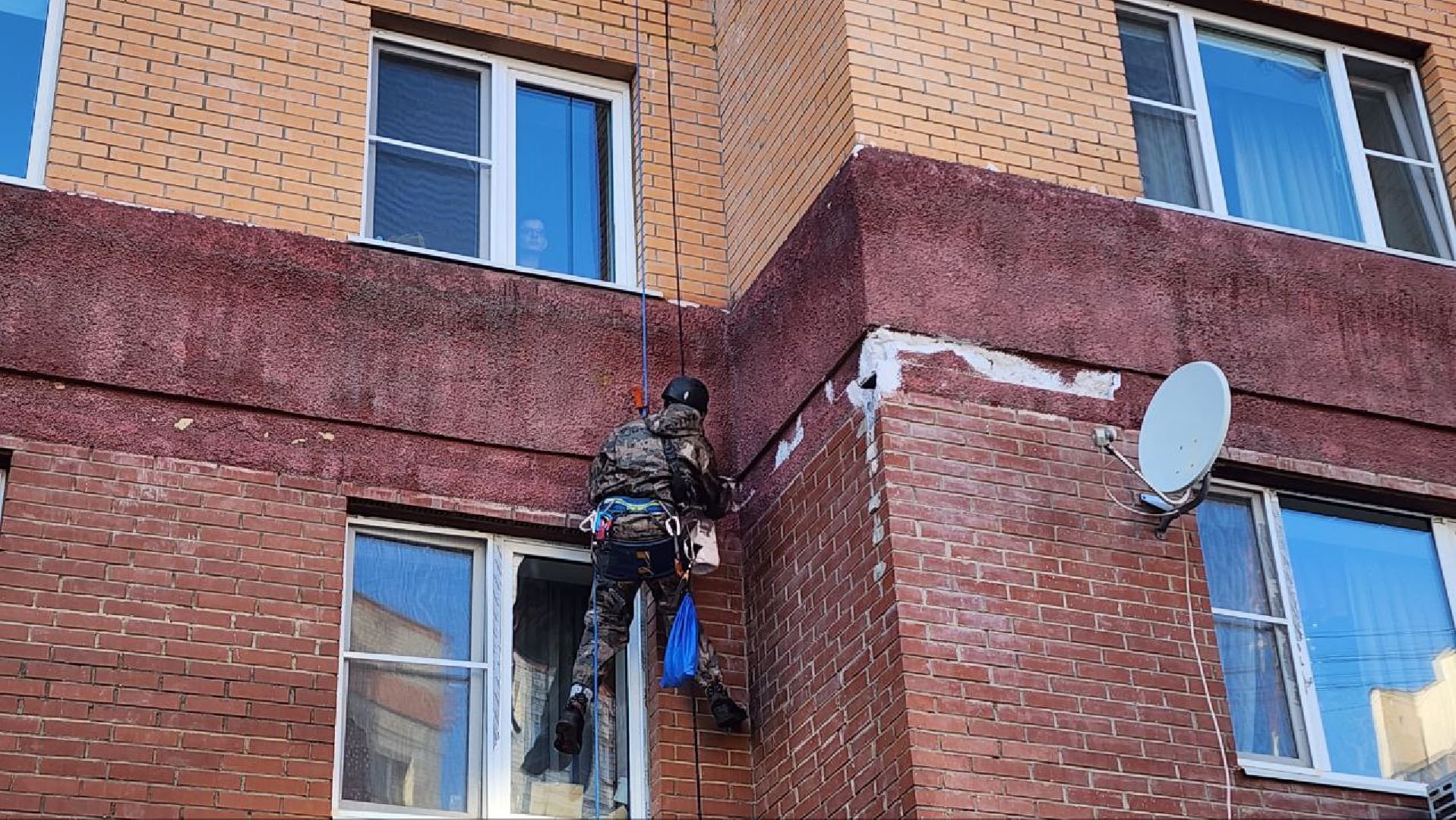 люберцы, ремонт, промышленные альпинисты, фасад,