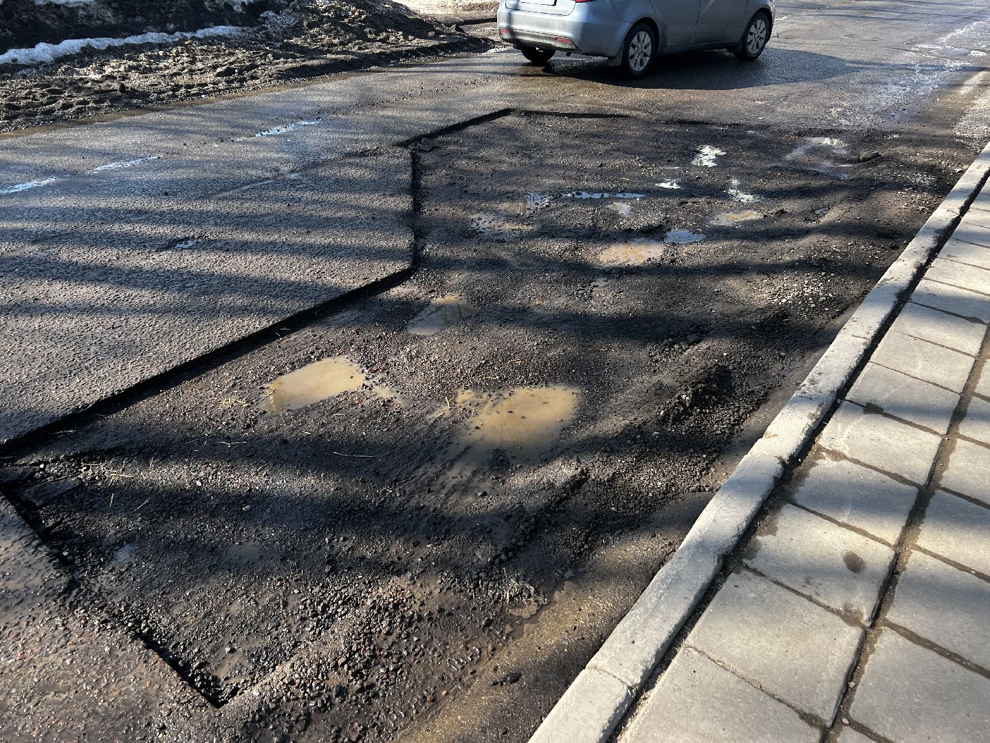 Солнечногорск, ямочный ремонт, дороги, ремонт дороги, рабочие,