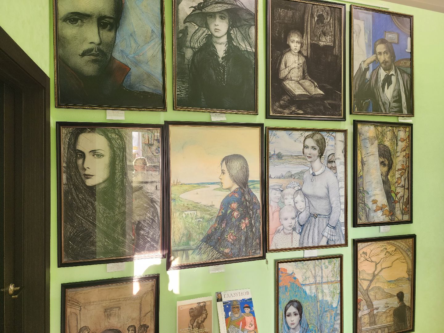 пушкино, художественная выставка, библиотека, русская культура, литература,