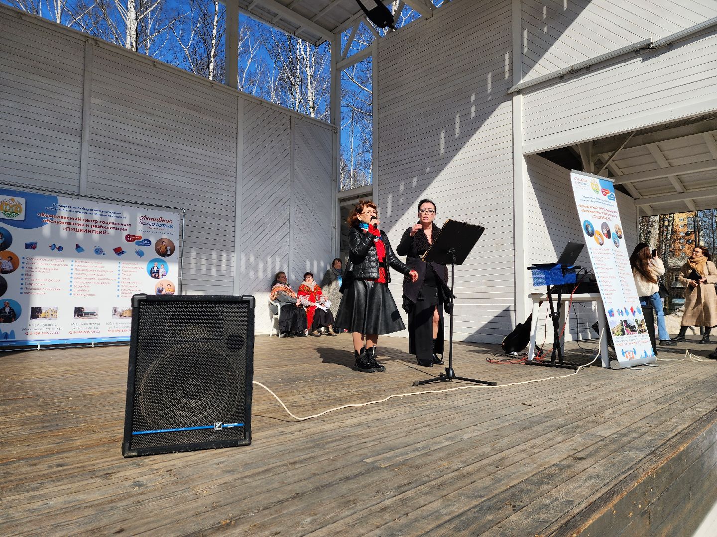 пушкино, активное долголетие, день открытых дверей, центральный парк, пожилые люди, творчество, спорт, танцы,