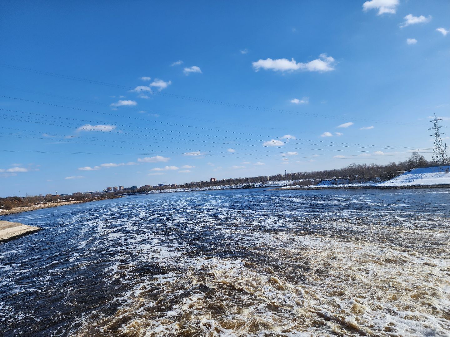 Паводок, Противопаводковые мероприятия, Дубна, Волга, Иваньковское водохранилище,