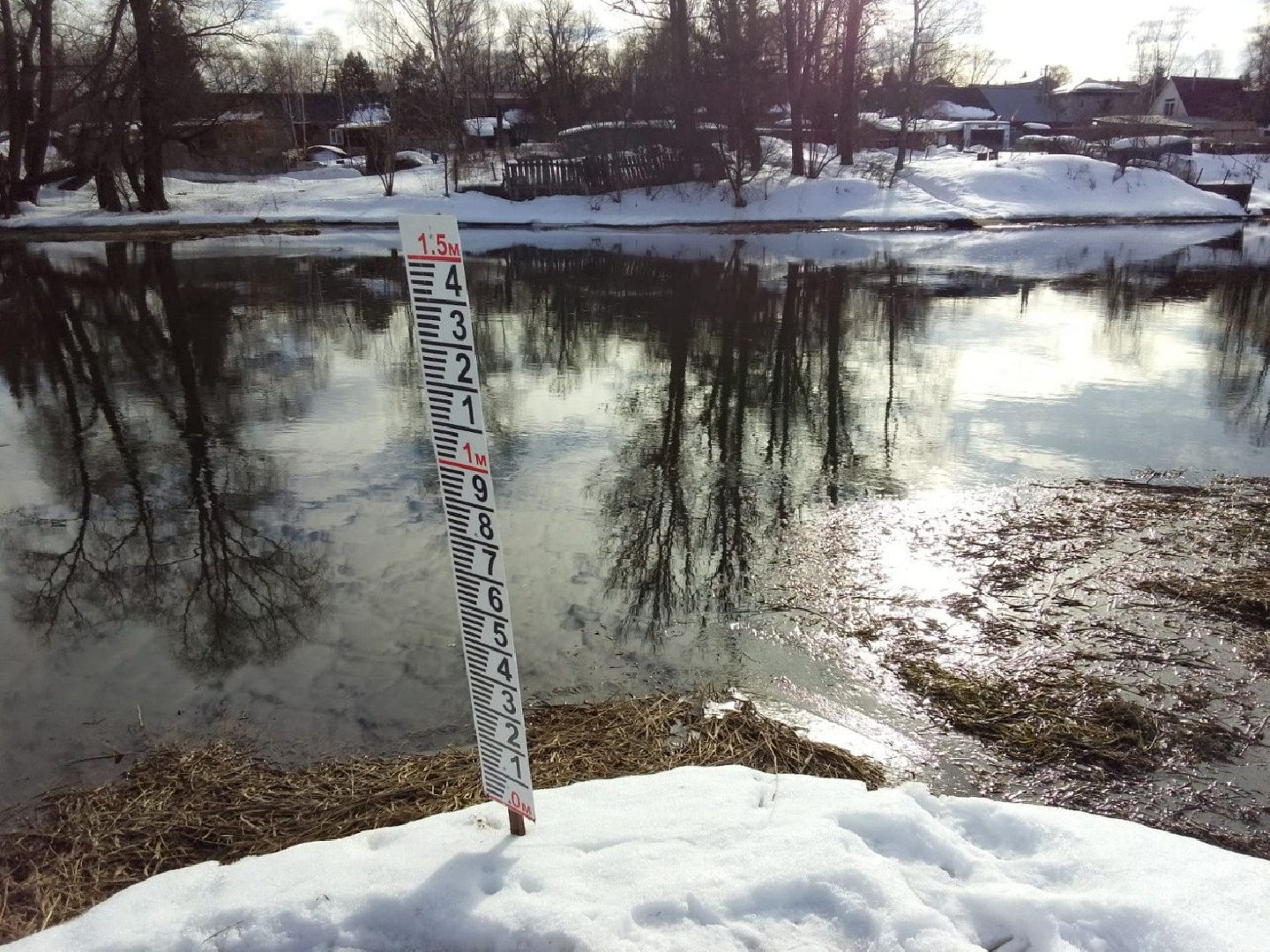 можайск, можайский городской округ, подмосковье, гидрологические посты, паводок, подтопления, весенний паводок,