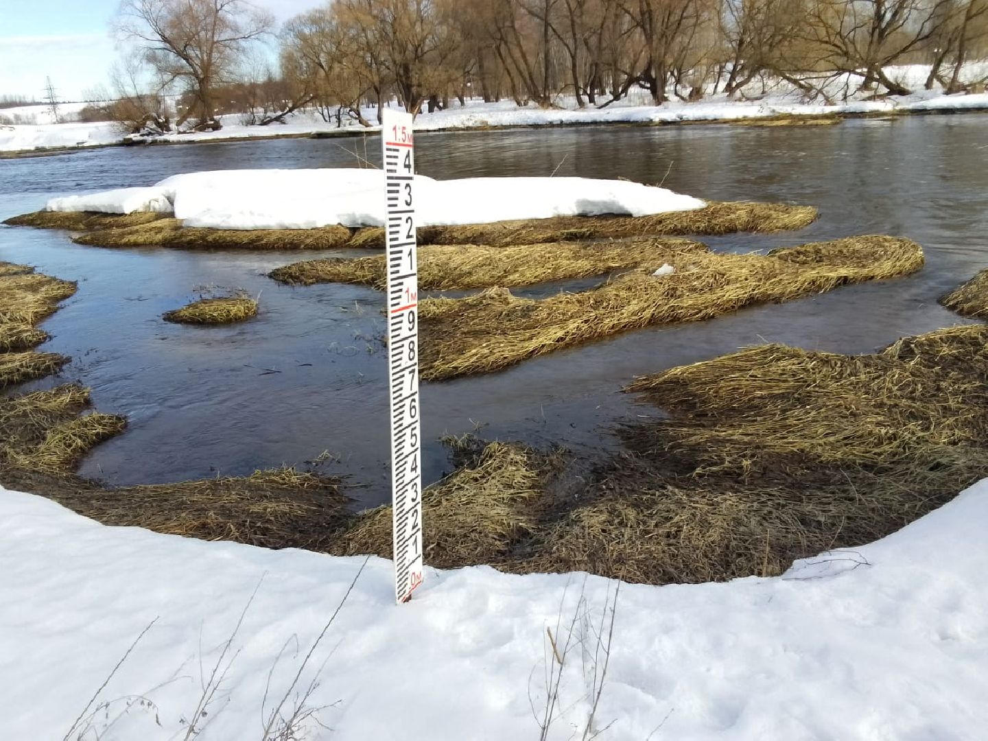 можайск, можайский городской округ, подмосковье, гидрологические посты, паводок, подтопления, весенний паводок,