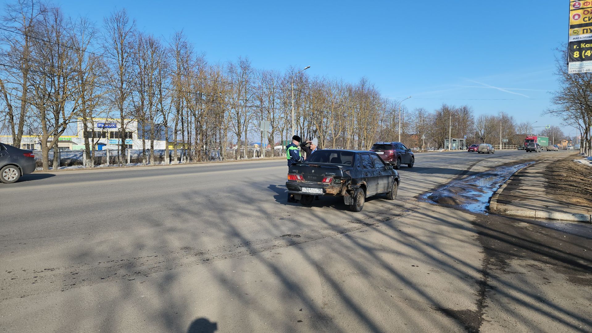 кашира, гаи, госавтоинспекция, социальный раунд, ремень безопасности, профилактика дтп,