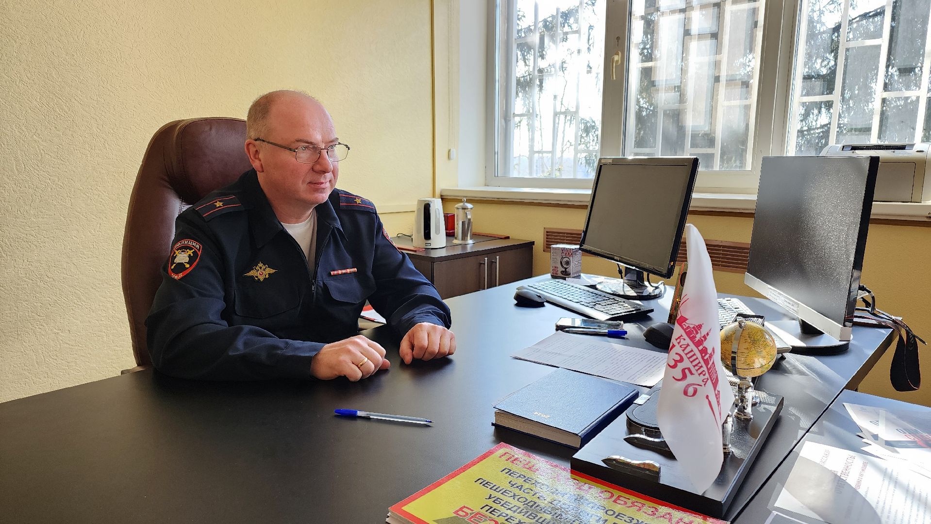 кашира, гаи, госавтоинспекция, социальный раунд, ремень безопасности, профилактика дтп,