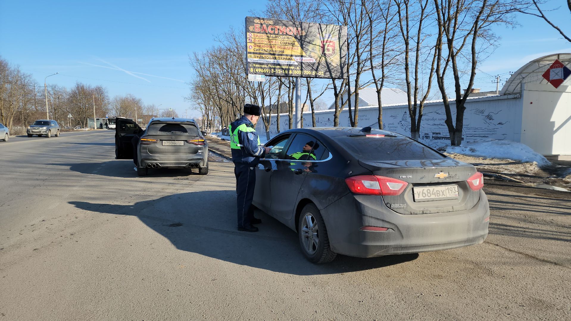 кашира, гаи, госавтоинспекция, социальный раунд, ремень безопасности, профилактика дтп,