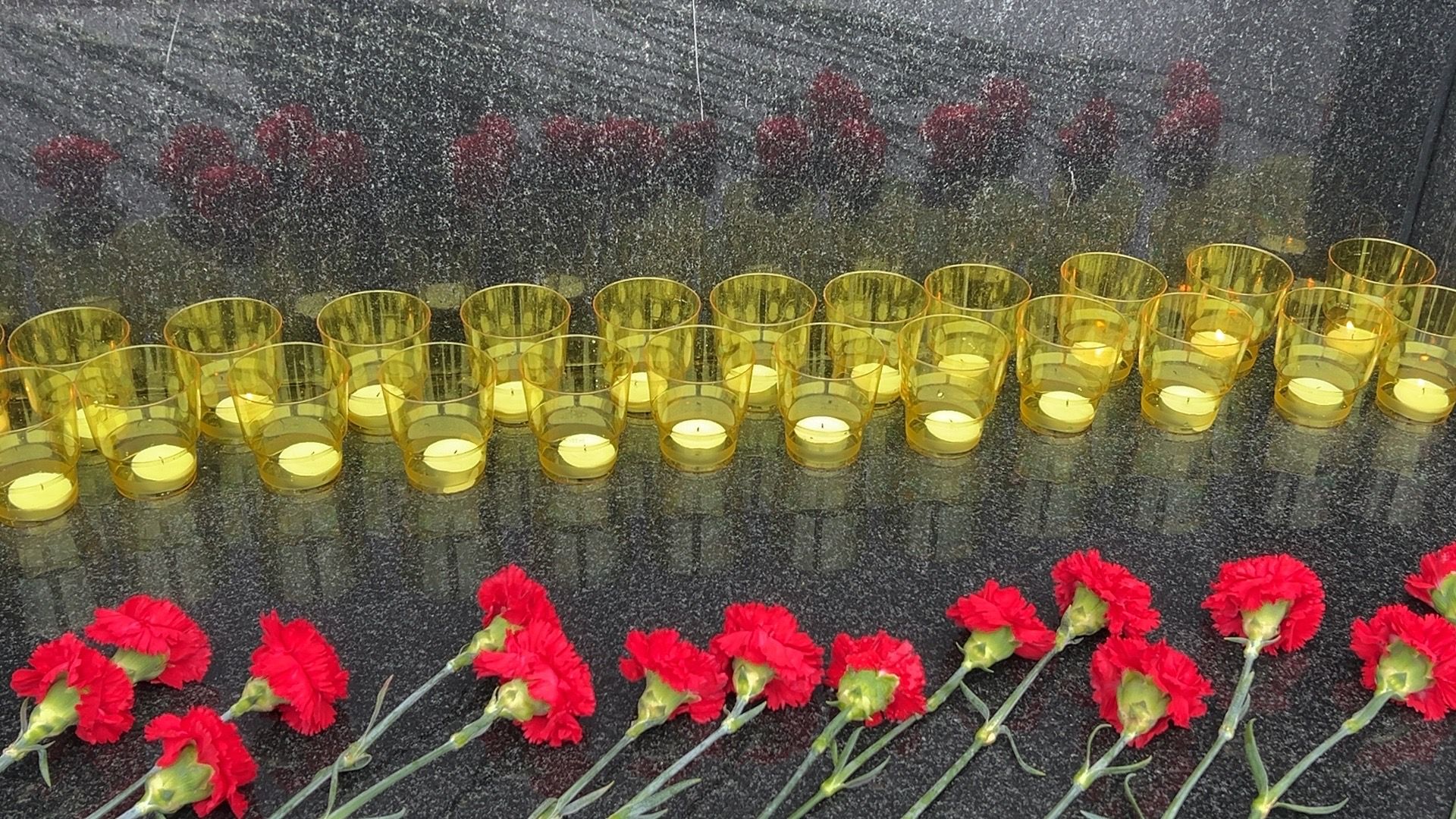 Солнечногорск, Теракт, Мемориал, Цветы, стихийный мемориал,