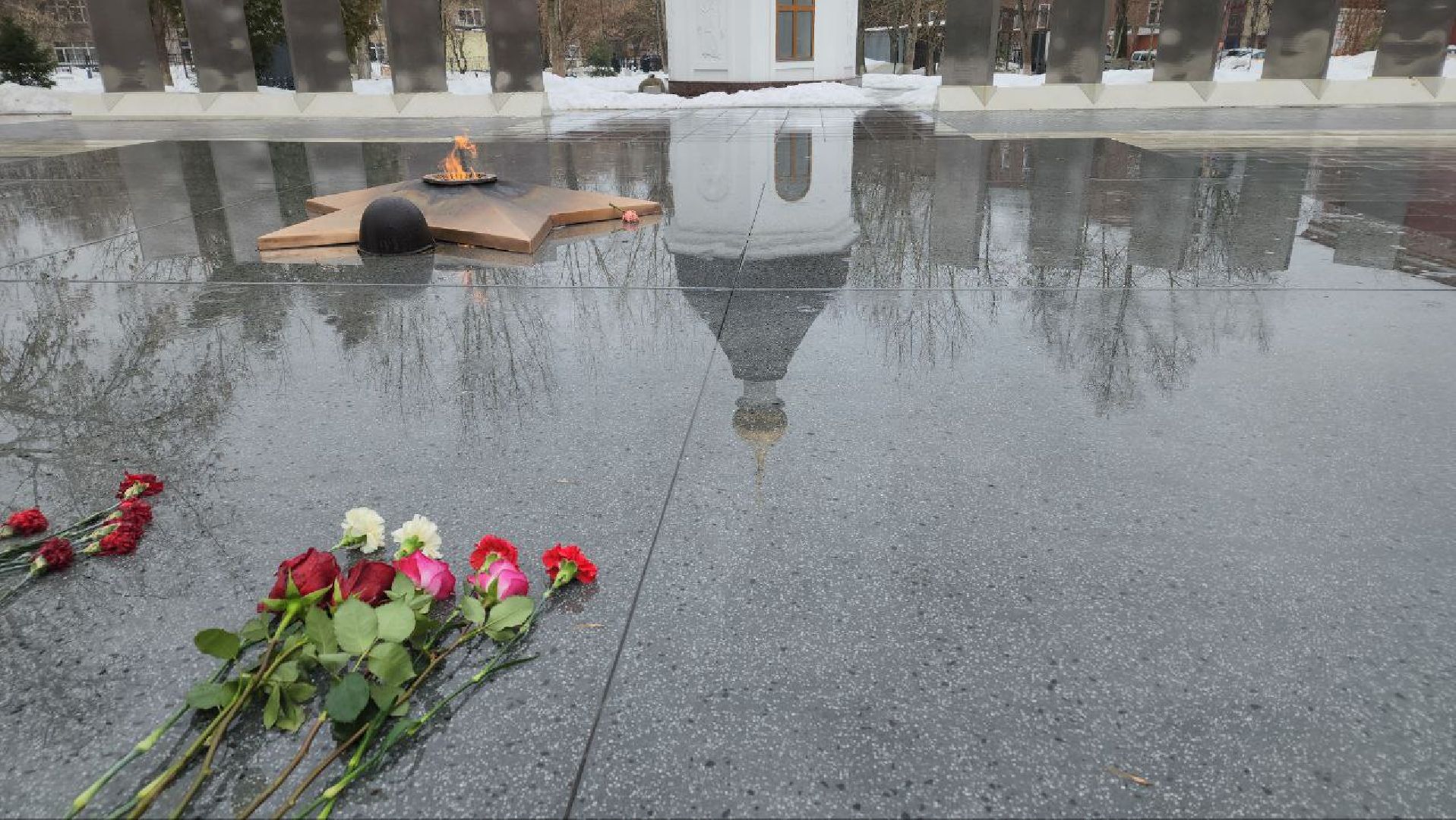 Реутов, акция, Мемориал, цветы, свечи,теракт,