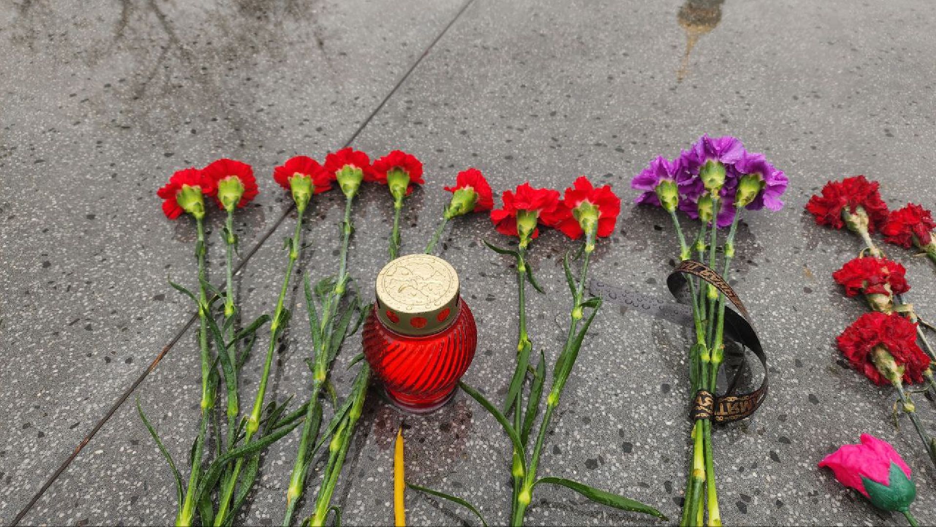 Реутов, акция, Мемориал, цветы, свечи,теракт,