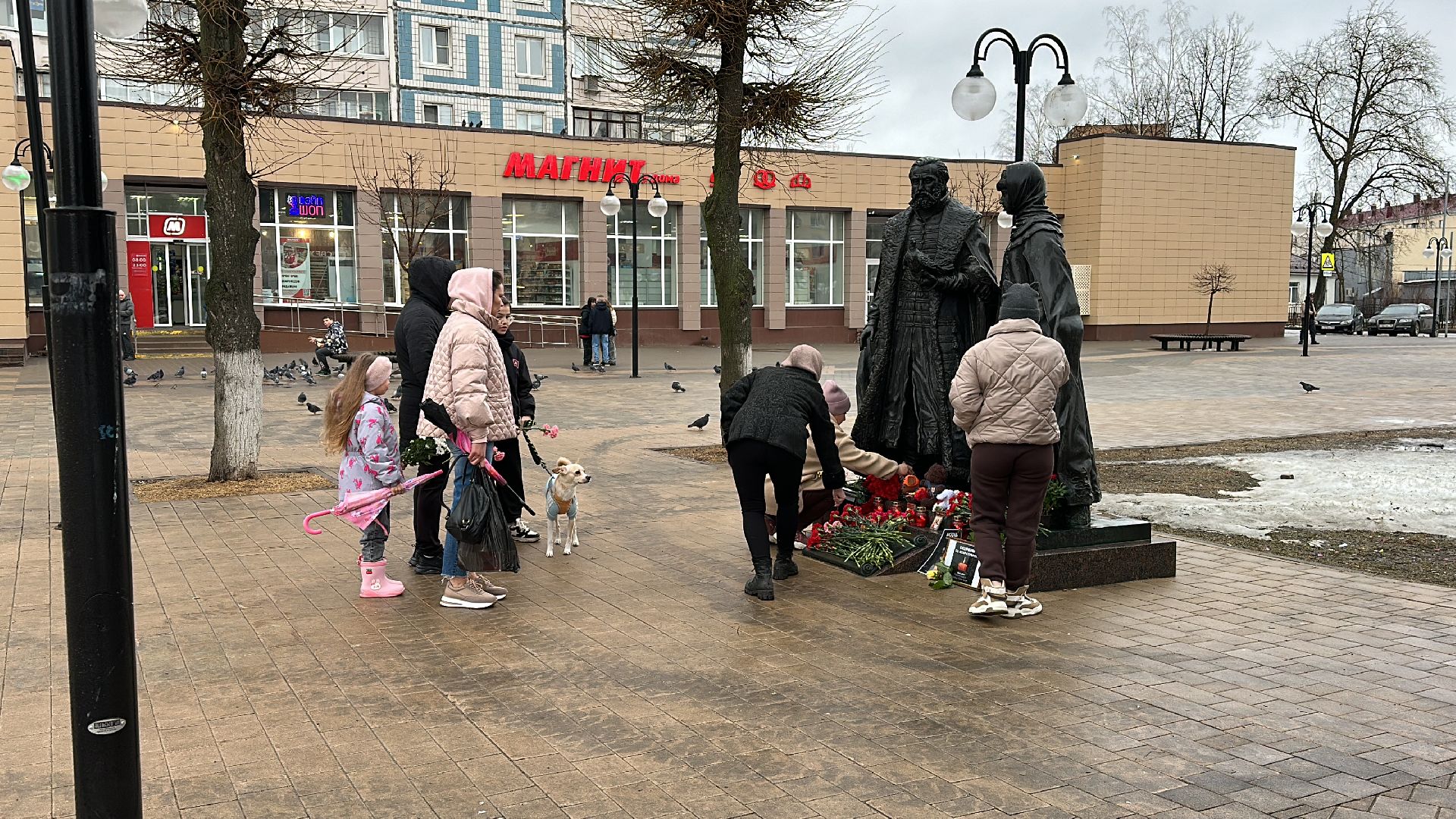 Клин, теракт, память, общество, возложение цветов, крокус сити,