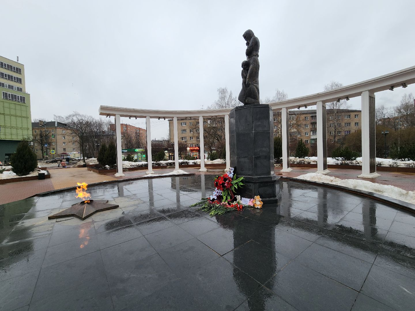 пушкино, мемориал, теракт, теракт в крокус сити холле, жители,