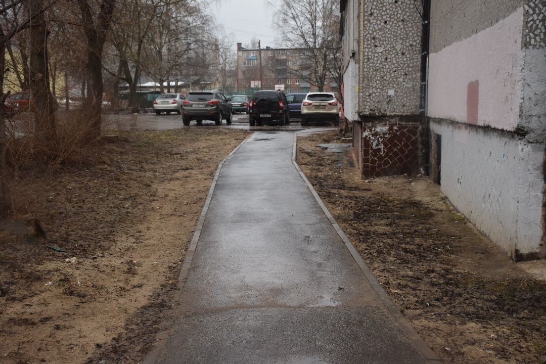 Павловский Посад, городской округ Павловский посад, дороги, лужи, снег, весна