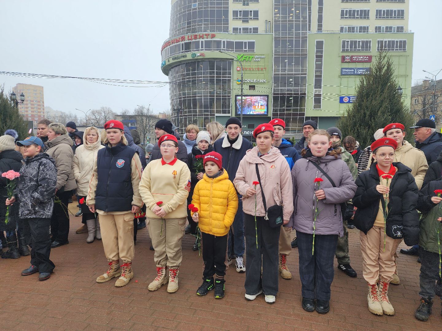 пушкино, мемориал,жители, митинг,теракт,