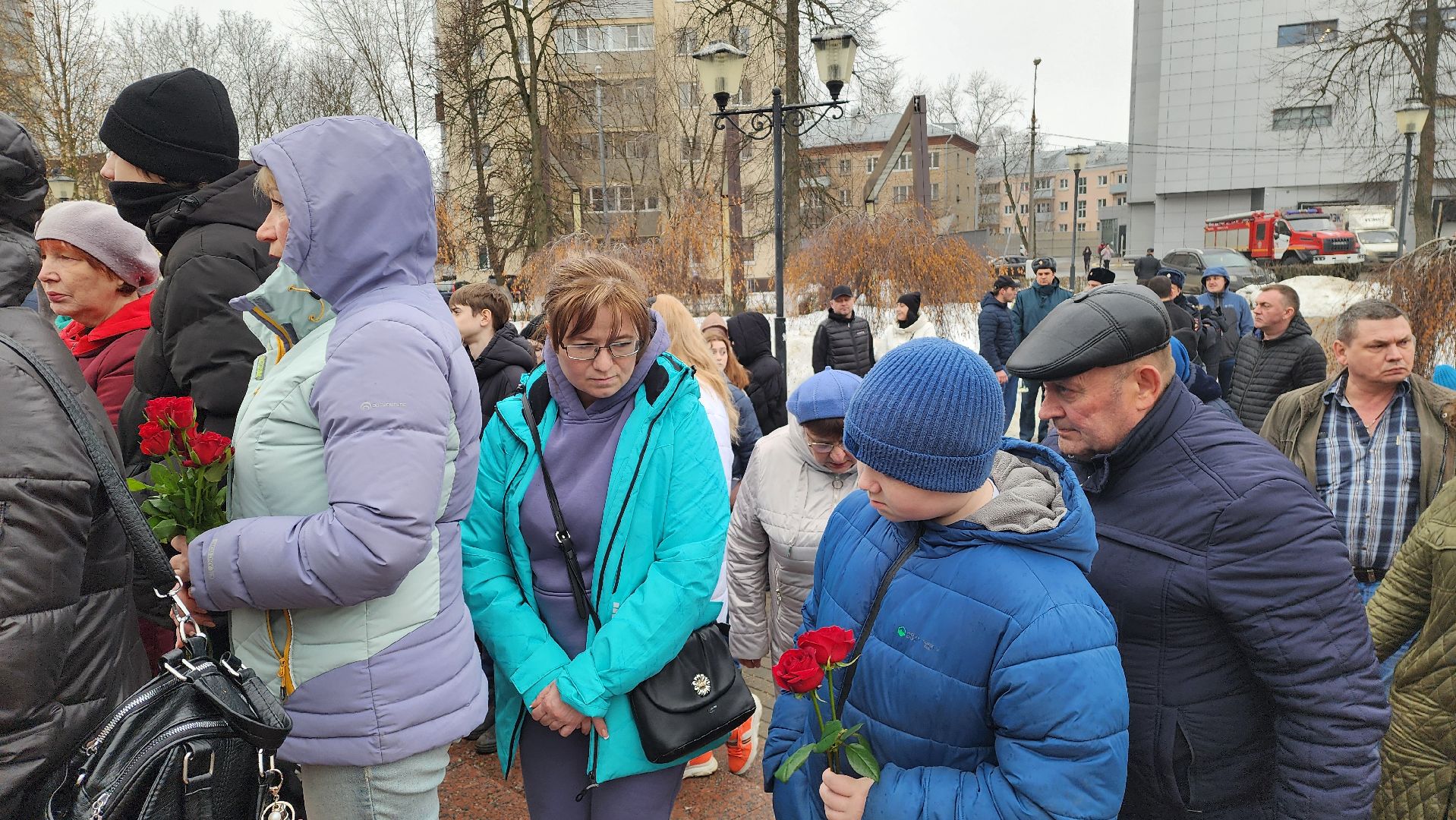 Подмосковье, Городской округ Пушкинский, Ивантеевка, Митинг, скорбь, крокус сити холл,теракт,