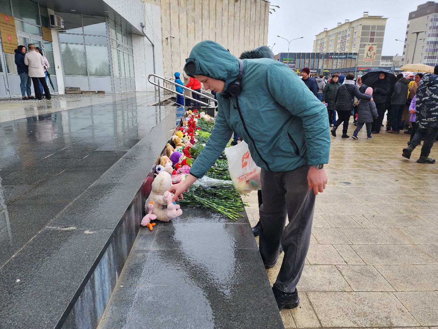 минута молчания, руза скорбит, траурный митинг, рузский городской округ, московская область, подмосковье, Руза,теракт,