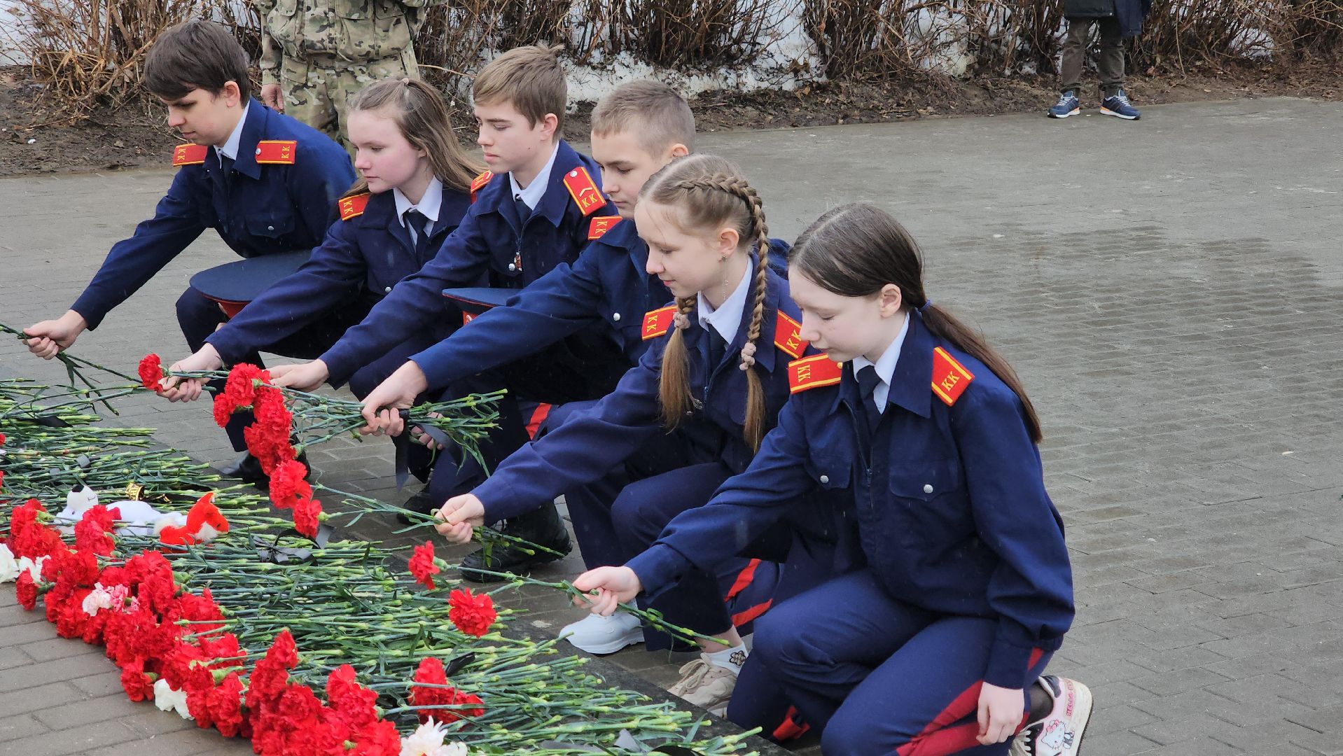 кашира, аллея славы, вечный огонь, общенациональный траур, крокус сити холл, красногорск, теракт,