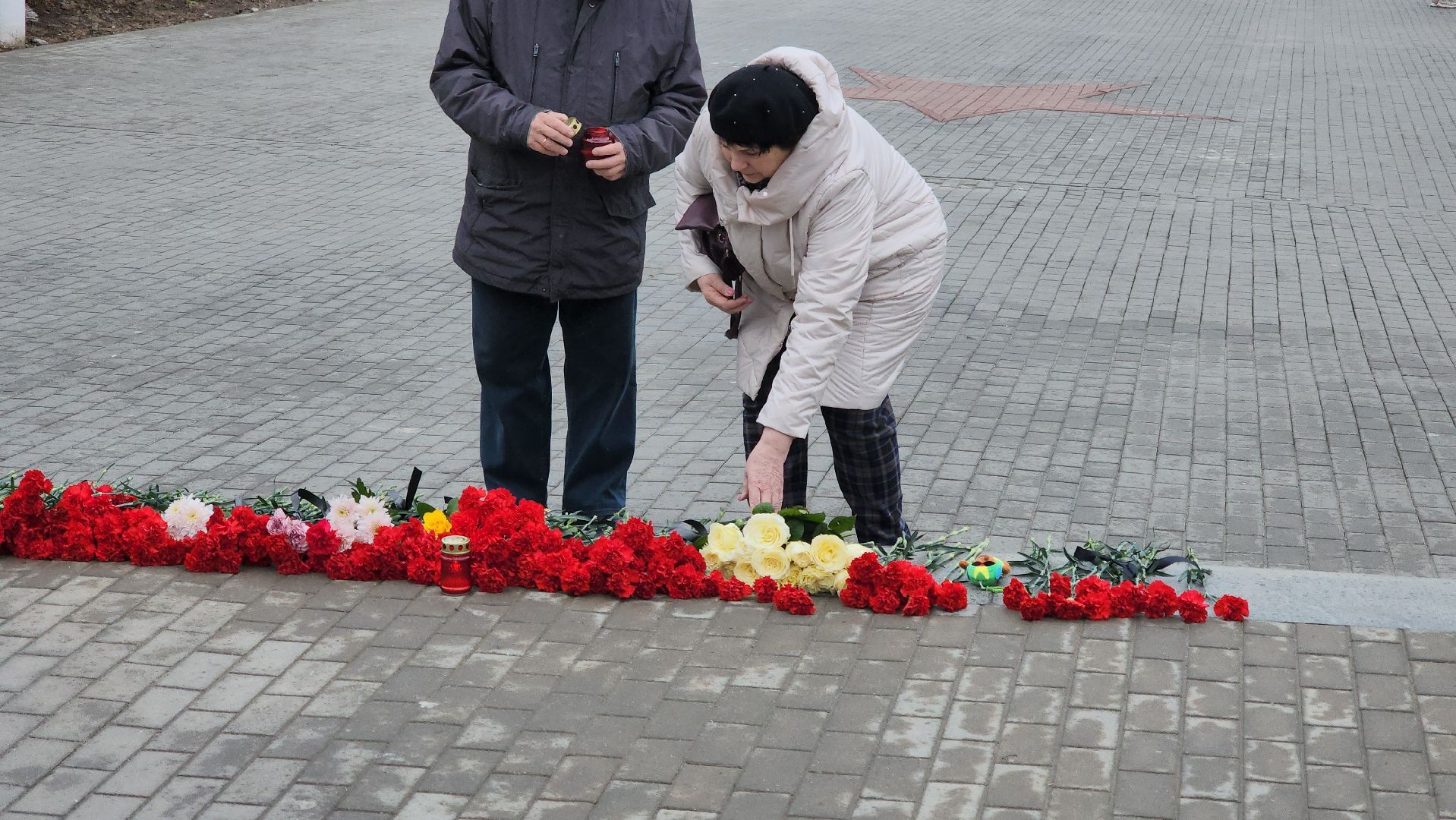 кашира, аллея славы, вечный огонь, общенациональный траур, крокус сити холл, красногорск, теракт,