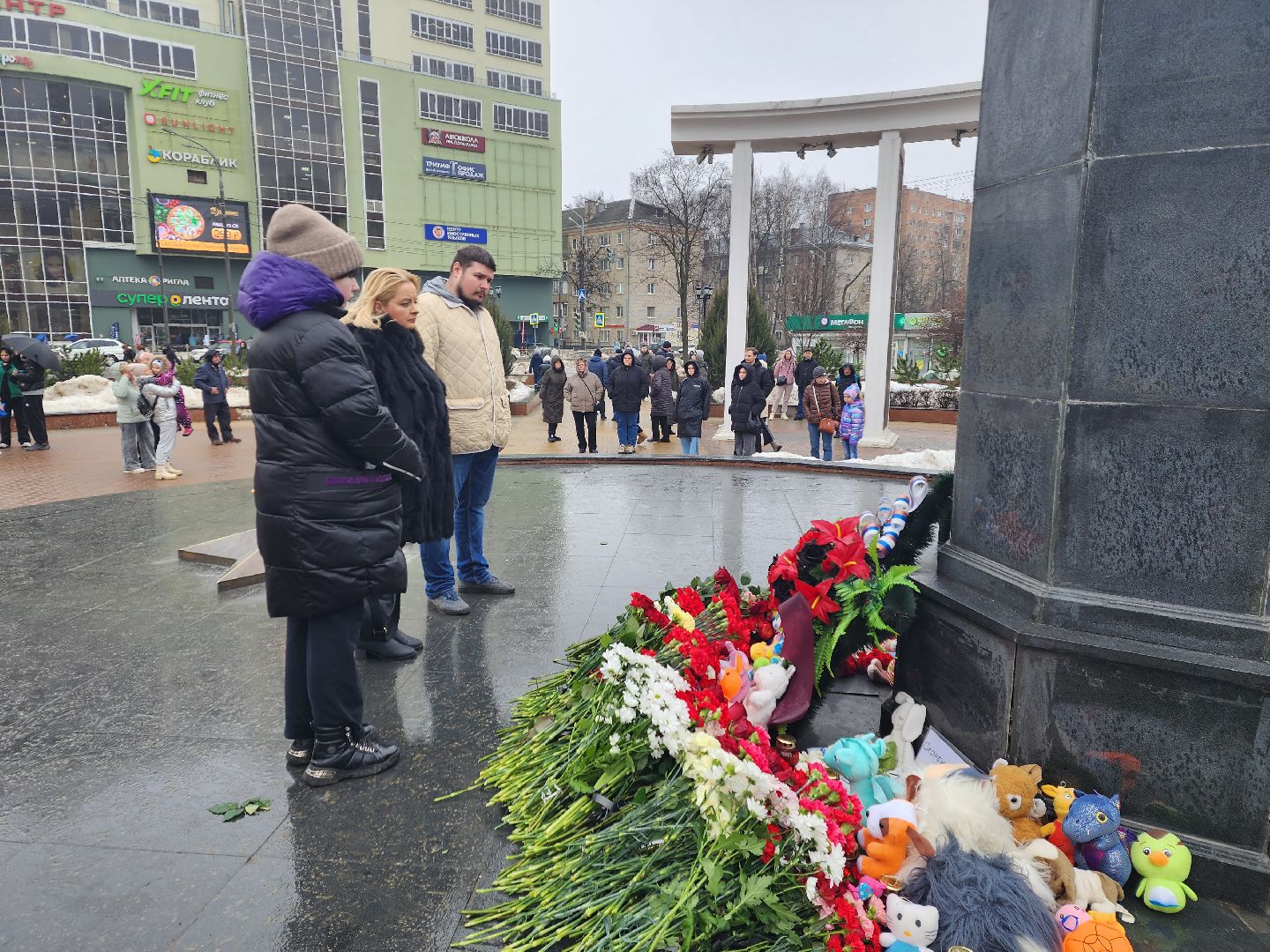 Пушкино, День траура,крокус сити, память,теракт,