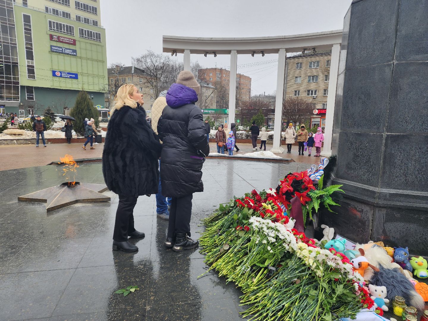 Пушкино, День траура,крокус сити, память,теракт,