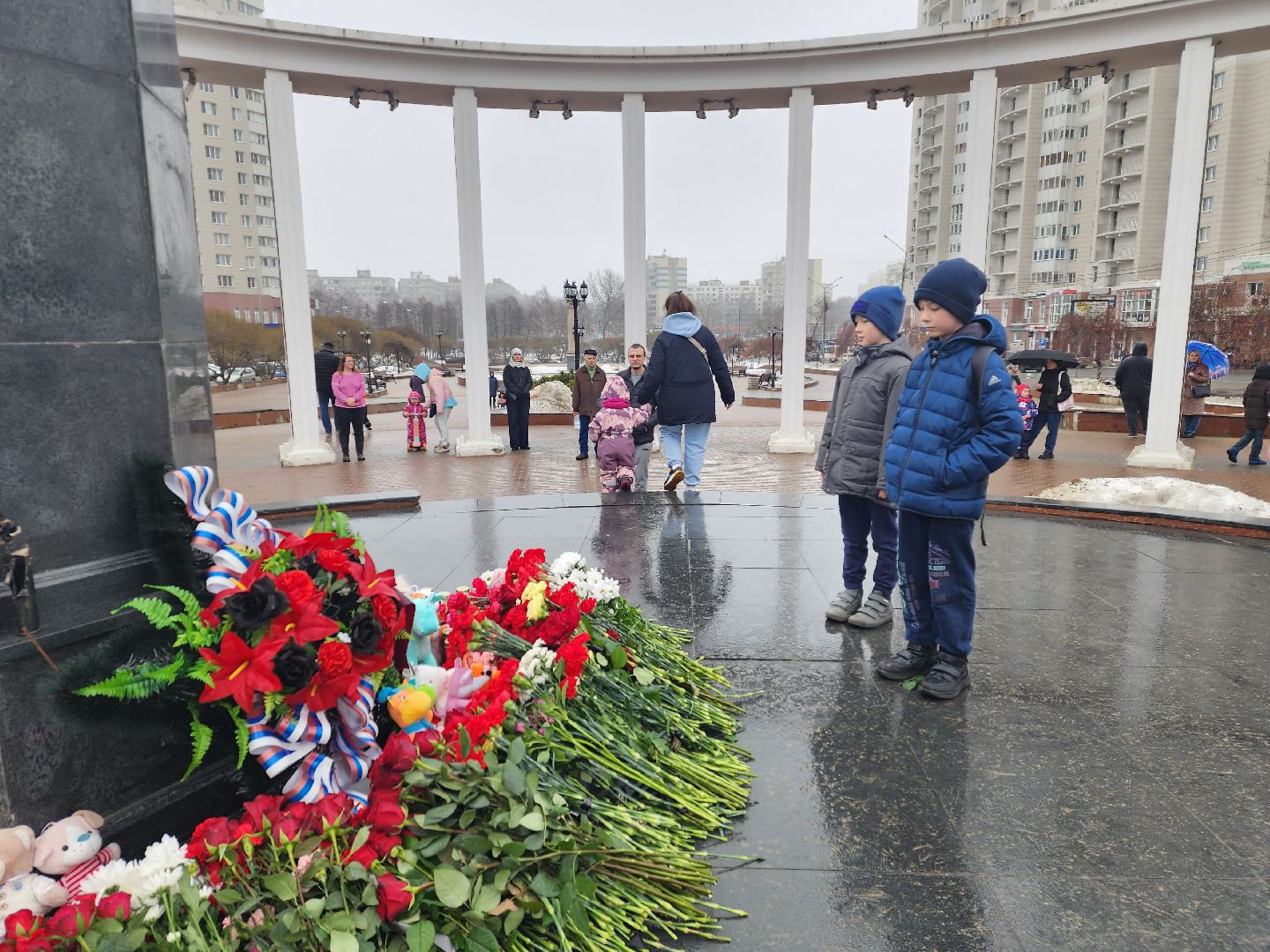 Пушкино, День траура,крокус сити, память,теракт,