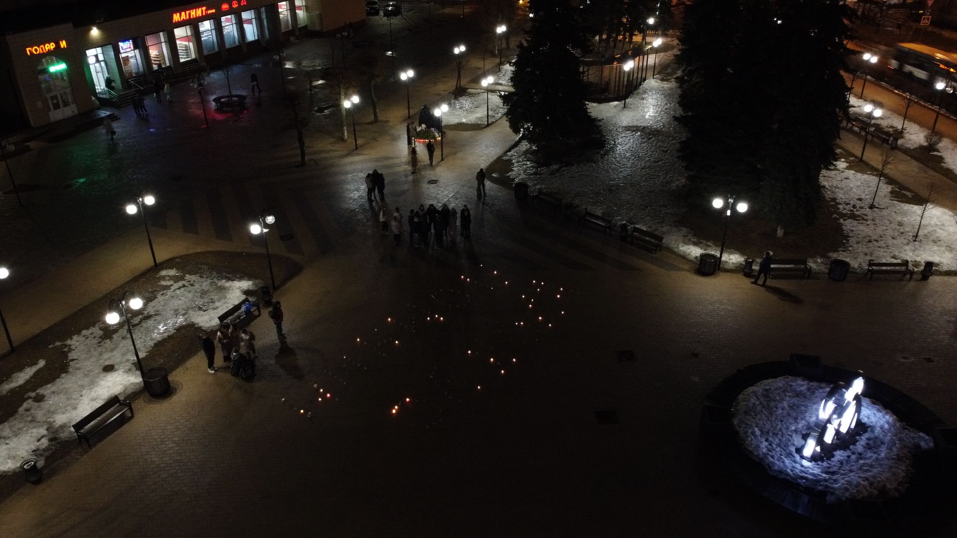 Клин, общество, помним, память, акции, свеча памяти, Крокус, люди,теракт,