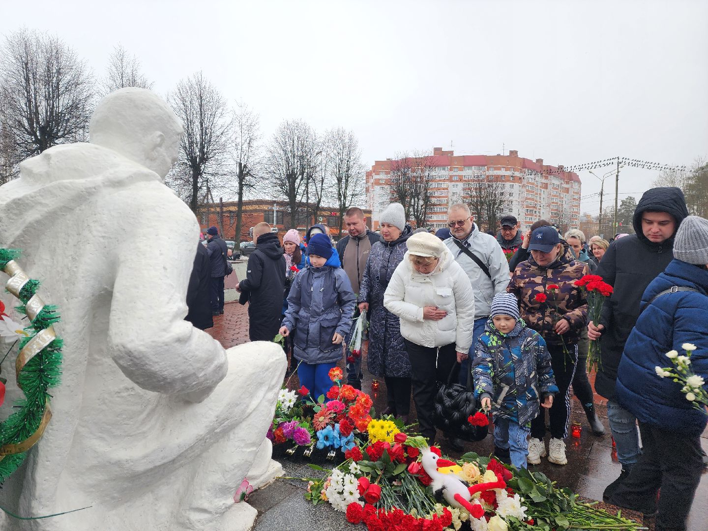 красноармейск, г.о. пушкинский, день траура, стихийный мемориал,теракт,
