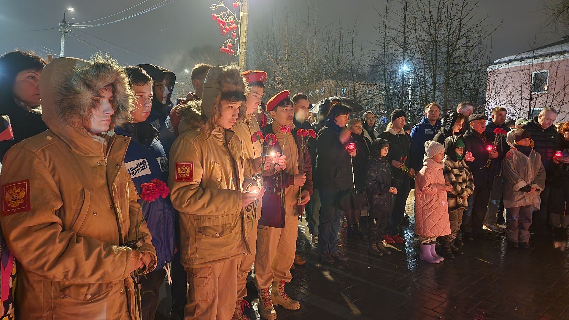 егорьевск, Подмосковье, Московская область, свеча памяти, траурный митинг,теракт,