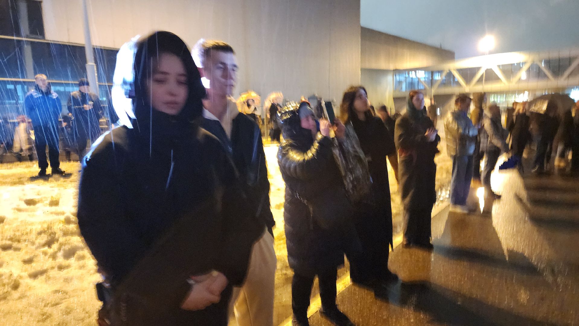 день общенационального траура, Крокус Сити Холл», Журавли», Красногорске, Мы вместе, проекция Журавли, акция памяти погибших,теракт,